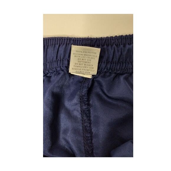 BCG Women's Athletic Shorts Navy Blue Pink White Drawstring Pockets Size Small - Picture 6 of 9